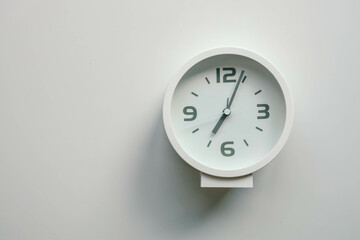 Alarm clock on white background, concept