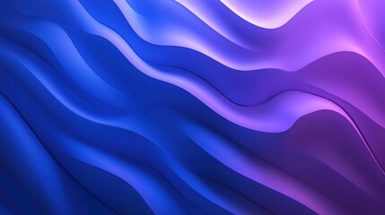 Fototapeta premium Abstract Blue and Purple Wave Background