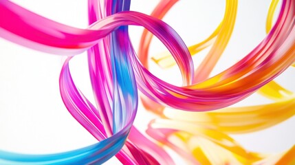 Abstract Colorful Swirls