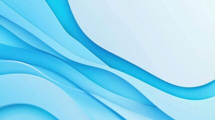 Obraz premium Abstract Blue Waves Background