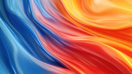 Fototapeta premium Abstract Colorful Swirling Background