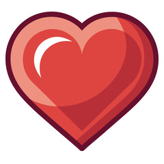 love icon vector ,heart shape