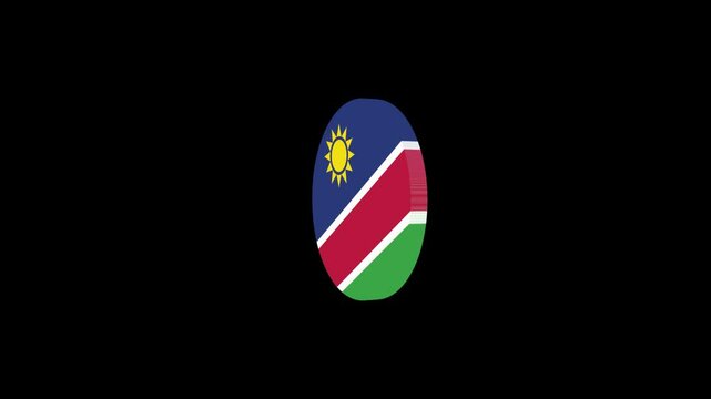 3D icon flag animation