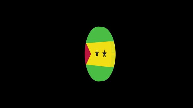 3D icon flag animation