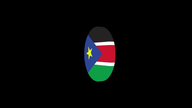 3D icon flag animation