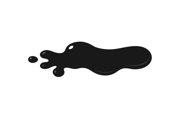 Minimalist ink drop silhouette vector illustration Perfect for creative designs logos posters and digital art