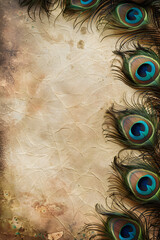 peacock feathers background