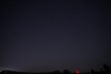 Night sky full of stars