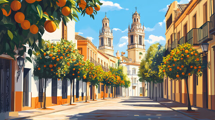 Obraz premium street