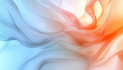 Obraz premium Abstract pink and blue gradient blur - modern digital art concept