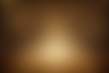Abstract gradient background in golden hues with smooth transitions and central lighting. For Christmas and New Year design, festive backdrop, advertising, digital art, artistic application, backdrop