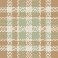 Plaid check pattern. Seamless fabric texture. Tartan textile print.