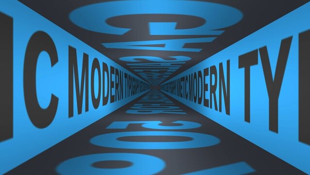 Modern Kinetic Typography