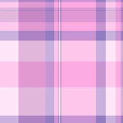 Gentleman check fabric texture, vintage pattern tartan seamless. Drapery plaid textile background vector in light and pink colors.