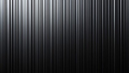 Obraz premium Black corrugated metal texture. Wall wooden vertical panels. Dark steel roof sheet. Wood siding for construction. 