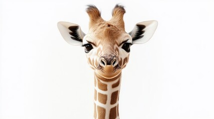 giraffe head shot