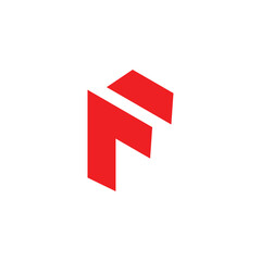F logo with modern creative idea concept design