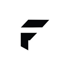 F logo with modern creative idea concept design