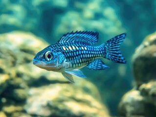 fish in aquarium