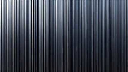 Obraz premium Black corrugated metal texture. Wall wooden vertical panels. Dark steel roof sheet. Wood siding for construction. 