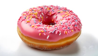 Classic Donut with Pink Glaze