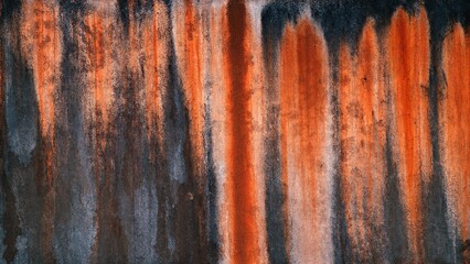 Weathered Rusty Concrete Walls
