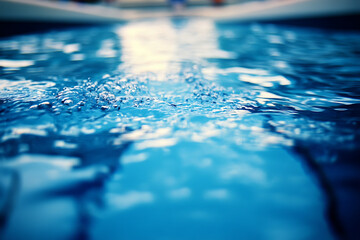 Swimming is a physical activity that enhances body strength, improves cardiovascular health, and promotes overall fitness and well-being.