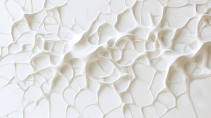 A close-up view of interconnected neural patterns on a light solid color background, showcasing intricate designs that evoke thoughts of brain activity