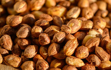 Hazelnuts have a pleasantly sweet taste and come from the hazel tree.