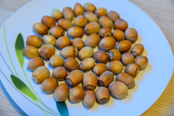 Hazelnuts have a pleasantly sweet taste and come from the hazel tree.