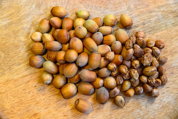 Hazelnuts have a pleasantly sweet taste and come from the hazel tree.