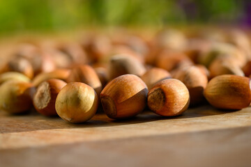 Hazelnuts have a pleasantly sweet taste and come from the hazel tree.