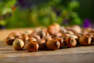 Hazelnuts have a pleasantly sweet taste and come from the hazel tree.