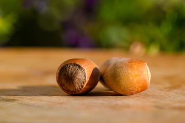 Hazelnuts have a pleasantly sweet taste and come from the hazel tree.