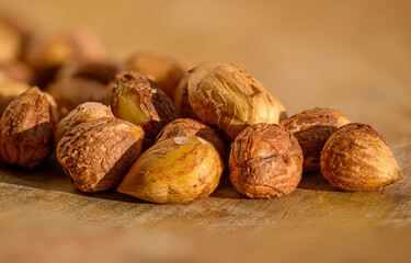 Hazelnuts have a pleasantly sweet taste and come from the hazel tree.
