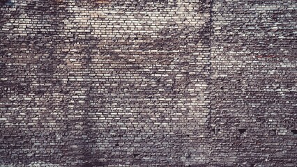 Aged Weathered Ruff Brickwall