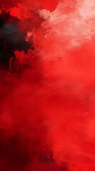 An abstract red background featuring a blend of light and dark shades, offering a striking visual appeal with plenty of room for captions