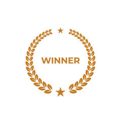 Elegant laurel wreath symbolizing victory and honor, ideal for representing awards and achievements in sports, academics, or professional recognition.