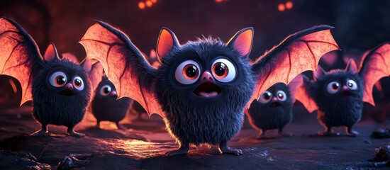 Cute 3D Characters in Fantasy Setting