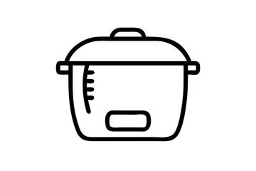 Modern Casserole Dish Icon Design Perfect for Culinary Arts and Home Cooking
