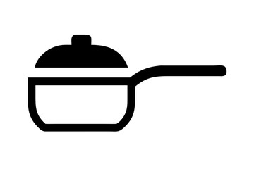 Elegant Rounded Saucepans Vector Art for Culinary Creations
