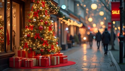 Christmas Sale banner social media post