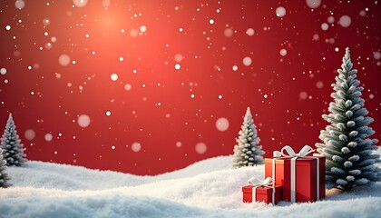 Obraz premium Christmas Sale social media post design