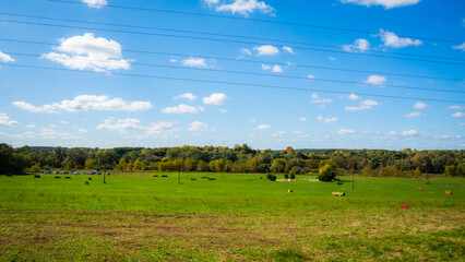 landscape at kaposvar in Hungary