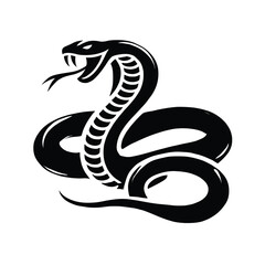 Fototapeta premium Snake Silhouette