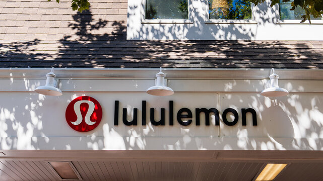 Newport, RI - Sept. 8, 2024: lululemon shop in the Long Wharf Mall