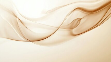 Swirling steam rises gracefully in the air, suggesting the presence of an invisible coffee cup in a calm setting. Generative AI