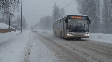 Early winter snowfall: first snow of season, highlighting unexpected challenges people face as they navigate abrupt weather change, transportation difficulties, sudden need for winter preparations.