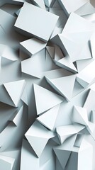 Obraz premium Geometric Interpretation with Realistic Elements
