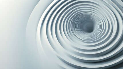 Realistic Abstract Overlapping Circular Forms